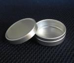 Aluminum Round Cosmetic Packaging/Cream Jar /Aluminum Jars With Press Cap-10G &