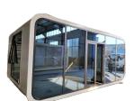 20ft/40ft Modern Design Style Container Office House with Light Steel Structure