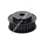 Black Aluminum Timing Belt Pulley Black Cast Iron Timing Wheel