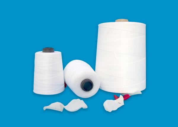 Quality YIZHENG Fiber Material Polyester Bag Closing Thread ,12/4 12/5 Cotton Sewing Thread for sale