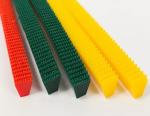 Multi Colored Polyurethane Super Grip Belt 88 A Hardness For Ceramic Transmissio