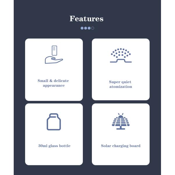 HOMEFISH 30ml Aromatherapy Electric Fragrance Diffuser OEM ODM