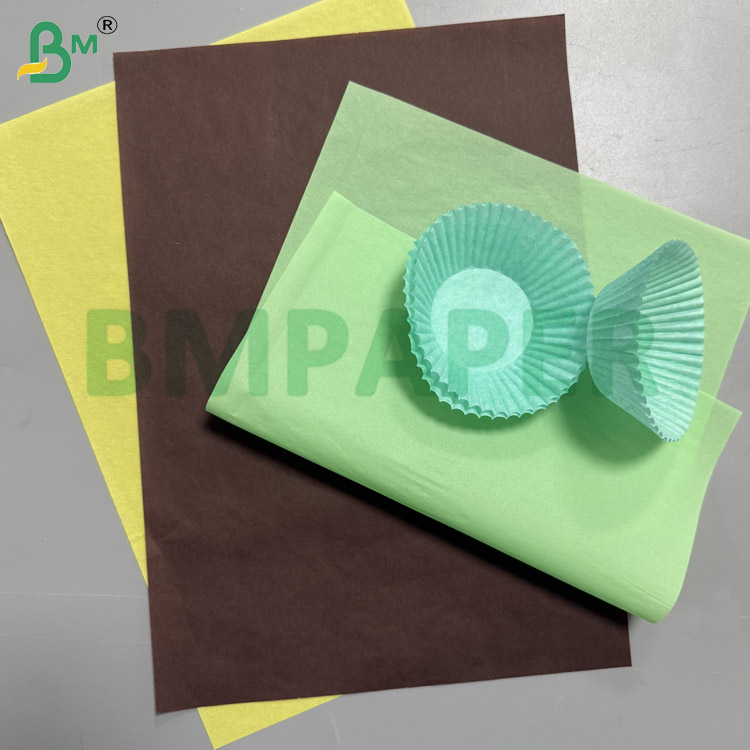 40gsm Colored Easy Slip Paper For Cup Caking Making Muffin Holder Raw Material