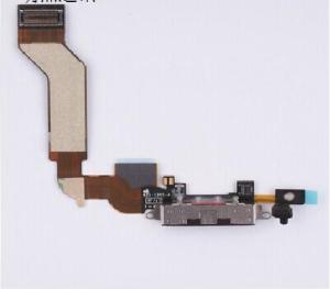 Wholesale New Flex Cable Audio / Charger Port Repair Part for Apple iPhone 4S Black from china suppliers