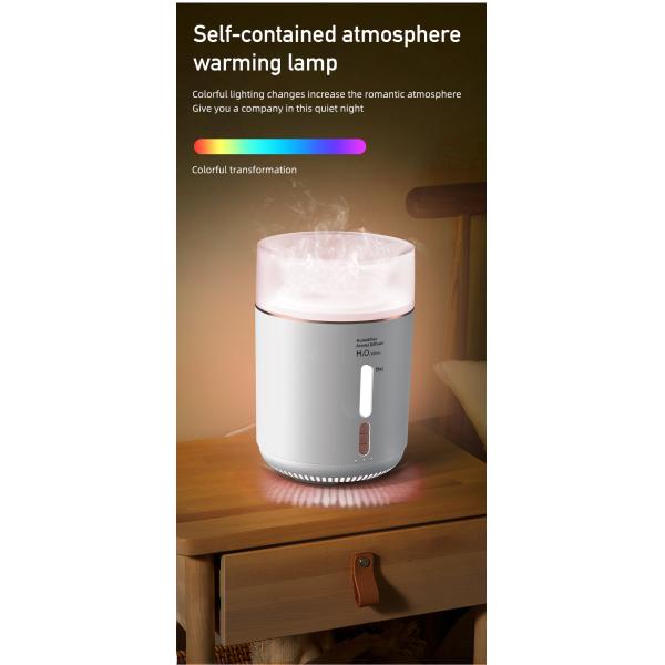 HOMEFISH H2O Cloud Mist Air Jellyfish Humidifiers Room Aroma Oil Diffuser 480ml