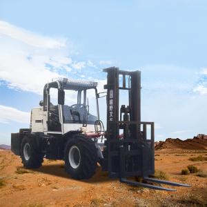 Wholesale Customized Off Road Forklift 42KW 3500kg Construction Fork Lift from china suppliers