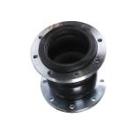 DN125 Flanged Double Ball Flexible Rubber Expansion Joint Carbon Steel Threaded