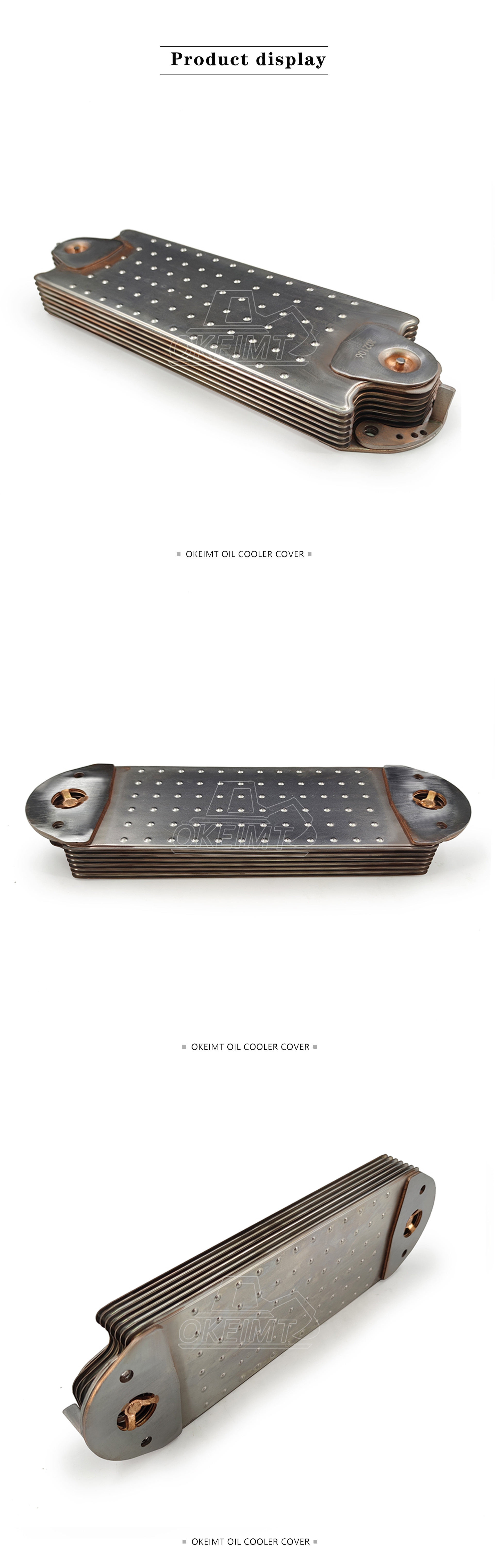 New OE Replaces 8130186 For Oil Cooler For Trucks VHN VN D12C D12D