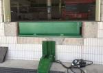 Green 6Ton Hydraulic Dock Levelers With Swing Lip For Truck Loading And