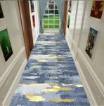 3D Printed Flower And Geometric Commercial Floor Mat Entrance Corridor Stairway