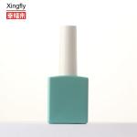 Gel Polish Square Bottle Unique 13ml Empty UV Nail Polish Bottle With Cap And