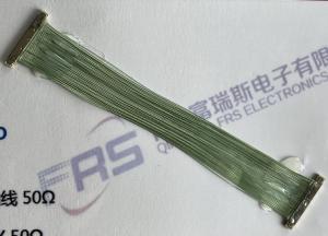 Wholesale Micro Coax Awg40 30 Pin To 40 Pin LVDS Cable Double Shield Wire Assembly from china suppliers