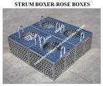 Carbon Steel Hot Dip Galvanized Bilge Suction Strainer For Bilge Line FH-200A