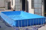 Framed Blow Up Swimming Pools , Waterproof PVC Inflatable Swimming Pool