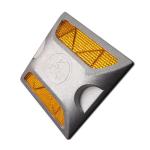 Warning Road Cone High Visible Aluminum Road Stud Cat Eyes 100x100x25mm for Road