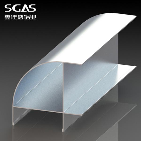 Cleanroom Aluminum Extrusion Profile For Prefabricated Houses Anodized T