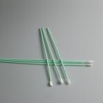 China Supplier Extra Long Handle Cleanroom Lint Free Round Dacron Tip Polyester