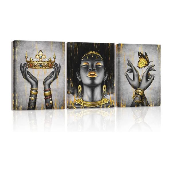 Original Modern Artwork Hand Painted Oil Painting Three Pieces Canvas Wall Art