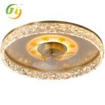 New Chinese Style All Copper Fan Lamp Bedroom Light Luxury Living Room Ceiling