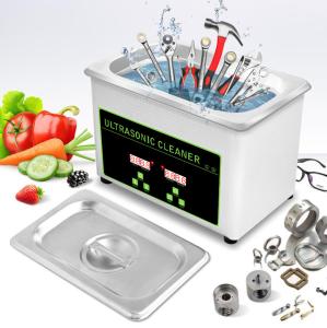 Wholesale 0.8L 35W Gold Glasses Ultrasonic Cleaning Bath CE Tool Ultrasonic Cleaning from china suppliers