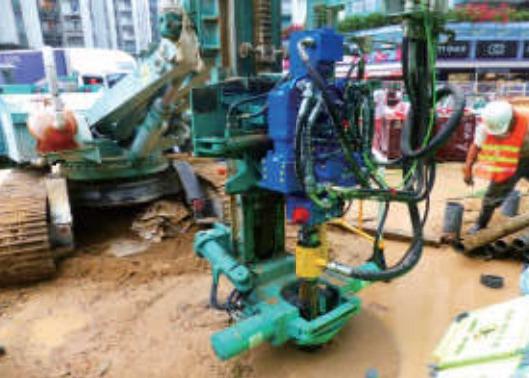 SM1100B Full Hydraulic Crawler Drills Multifunctional Drilling Machine 20Mpa