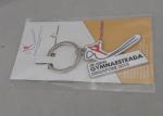 Gymnaestrada Zinc Alloy Promotional Keychain With Imitation Hard Enamel