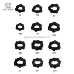 Black Excavator Turntable Swing Bearing Sealing Rubber Strips for Heavy-Duty