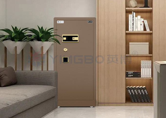 Biometric Fingerprint Lock Safe Box For Home Security YB/RS-120 Coffee safety safe box