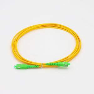 Wholesale Sc Apc Simplex 3.0mm 3m Single Mode Fiber Optic Patch Cord from china suppliers