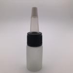 Eco Friendly Skincare Amber Tiny Glass Vials With Lids ISO 20001