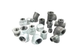 Wholesale 1/2 Inch Black Malleable Iron Pipe Fittings Metal Water Pipe Fittings ISO9001 from china suppliers