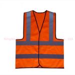 Polyester Road Administration Reflective Clothing Security Vest With Logo And