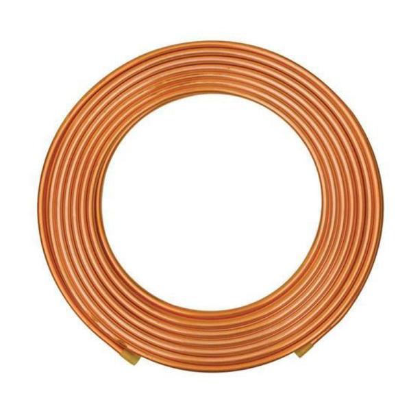 C1100 C12200 Copper Pancake Coil Pipes 1/4'' 3/8'' 1/2'' 3/4'' 15meters For Air