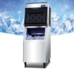 400KG Capacity Vertical Commercial Ice Cube Machine For Hotel