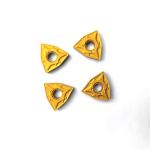 CVD Coated Carbide Cutting Tool Inserts K10 High Red Hardness Impact Load