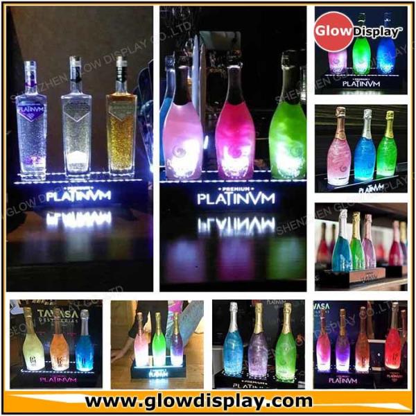 Tavasa Fragancias Platinvm Sparkling Wine Display Stand Champagne Bottle Glorifier