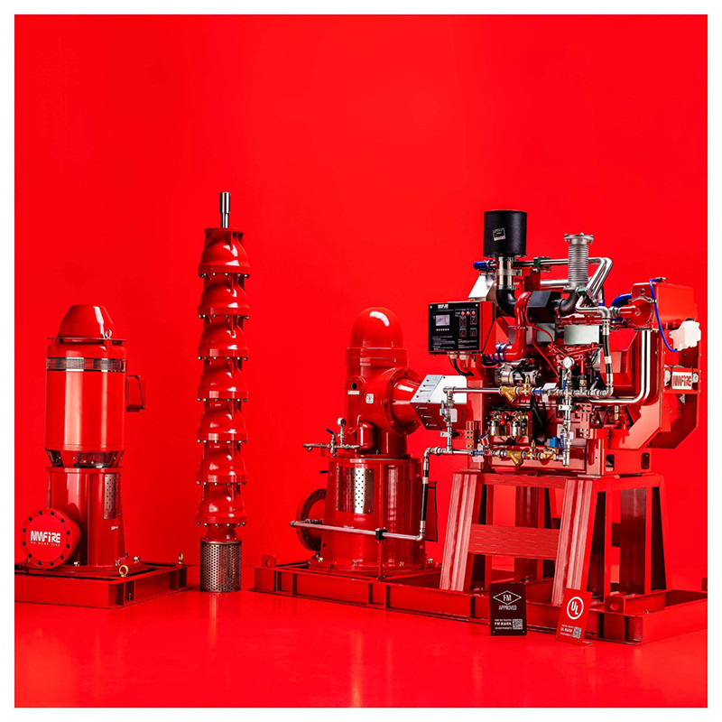 UL/FM Vertical Turbine Fire Pump 2000GPM NFPA Compliant Fire Protection Solution