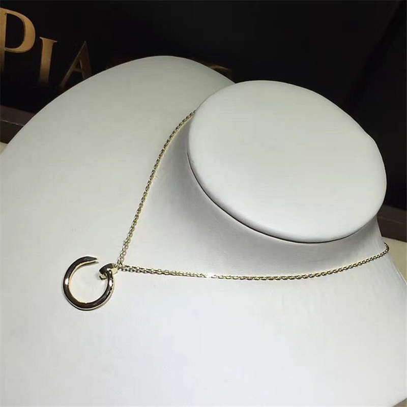 C glossy nail Neckla 18k gold white gold yellow gold rose gold bracelet Jewelry factory in Shenzhen, China
