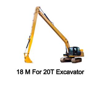 Wholesale Far Ahead 18m Excavator Long Boom For 20T Sanny Hitachi Komatsu Cat from china suppliers