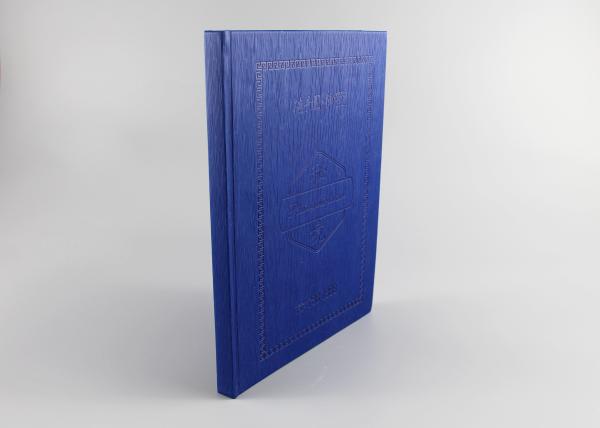 Perfect Binding A4 Hardback Notebook , Leather Large Hardcover Journal With