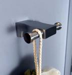86mm Length Bathroom Robe Hooks Brushed Stainless Steel Coat Hook