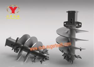 Wholesale Double Spiral Easy Carry Rock Auger Bullet Teeth Anti Impact For Rock Layer from china suppliers