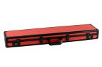 Aluminum Pistol Hand Gun Case, Custom Light Weight Red Aluminum Gun Case 40 Inch