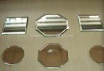 Wall Mounted LED Aluminum Framed Mirror For Makeup , Reflective Film Mirror