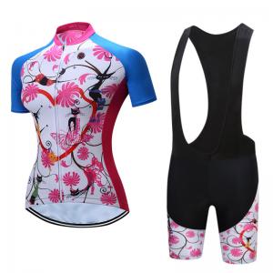 Wholesale Outdoor Womens Cycling Clothing Bike Cycling Accessories Cool Dry Bike Jersey Suits from china suppliers