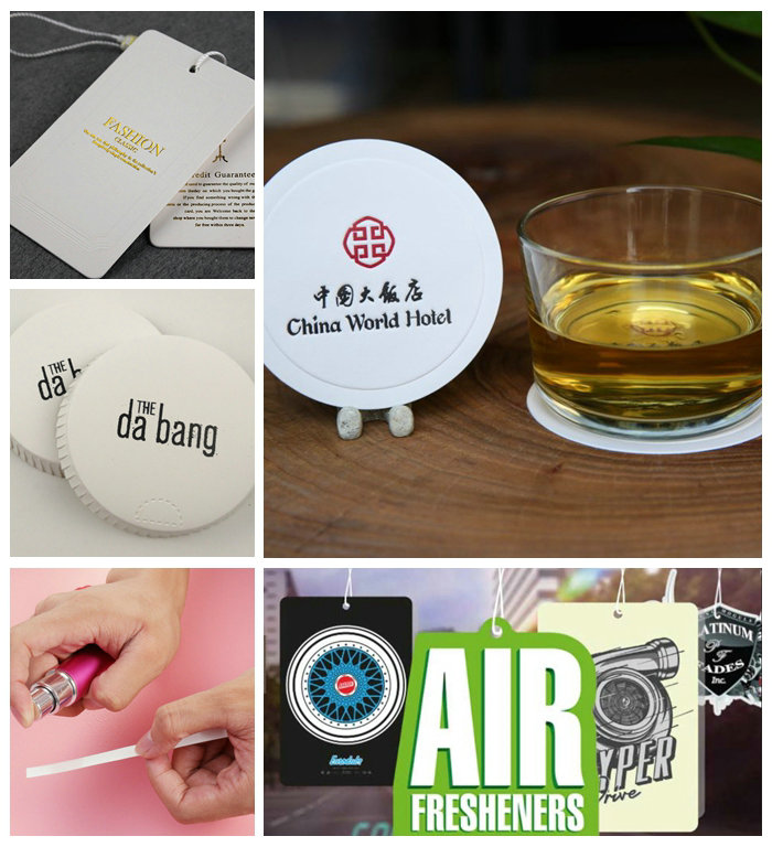 0.5mm 0.6mm Soft Absorbent Paper For Hotel Cup Covers Fast Water Absorption