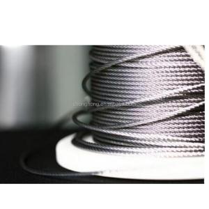 Wholesale 8mm 6X24 7FC T/S 1570Mpa Preformed Stainless Steel Wire Rope for Water and Wastewater Treatment 1000mtrs in Plywood Reel from china suppliers