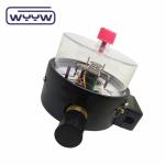 63mm Electric Contact Pressure Gauge Bottom Connection No Oil Filled
