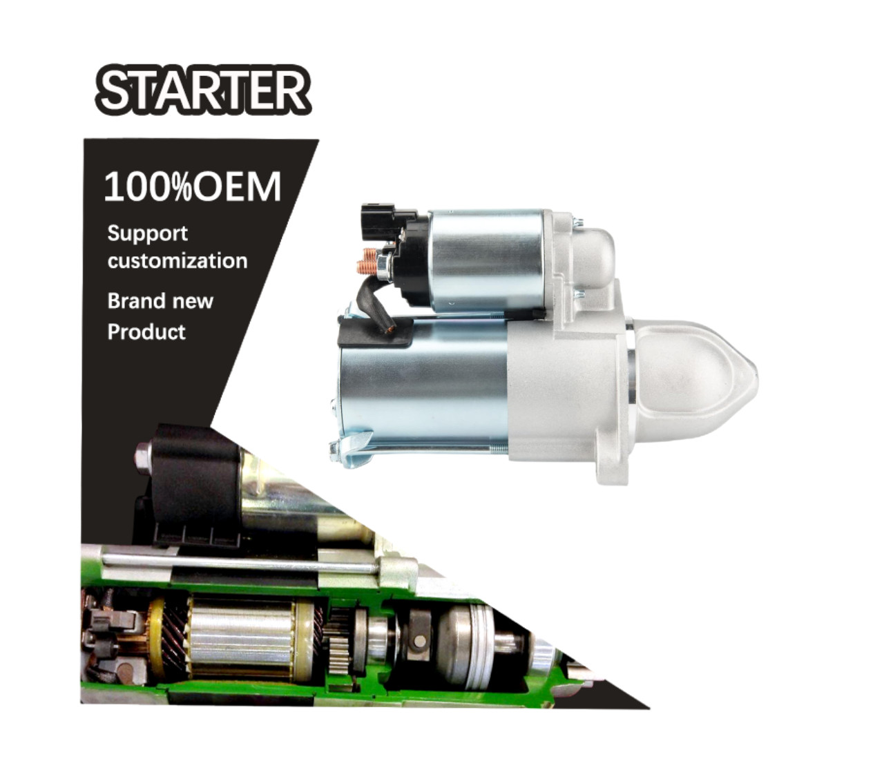 12V 11T CW STARTER 36100-2G000, 36100-2G200, 36100-2G200RU, 36100-2G210, 36100-2G250, 36100-2G300, 36100-2G400