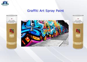 Wholesale Fast Drying Acrylic Art Graffiti Spray Paints 400ml Female Valve and Low / High Pressure from china suppliers